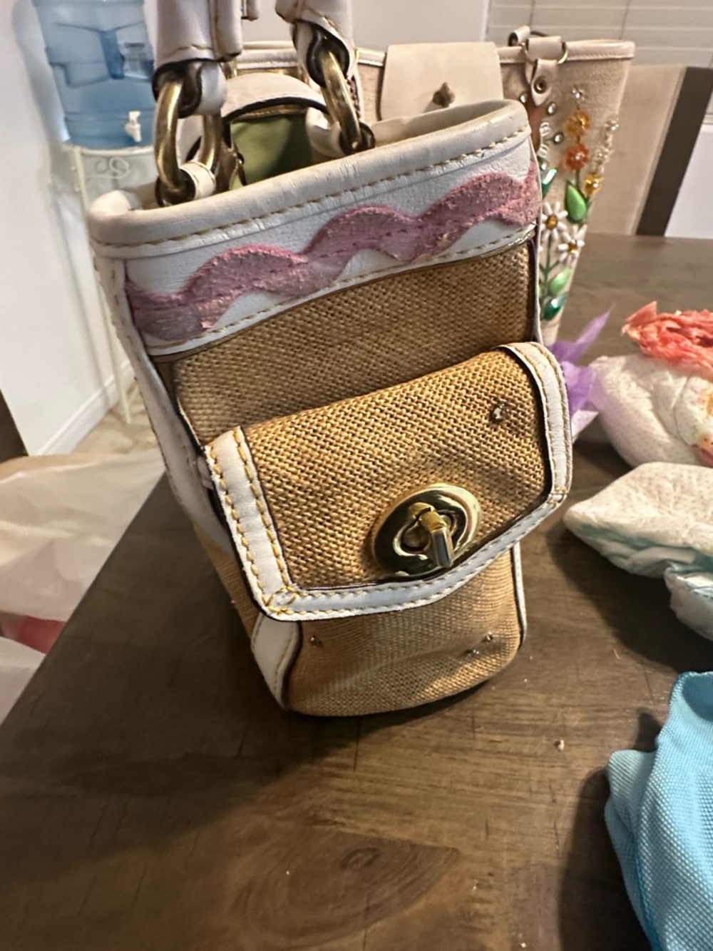 Coach Canvas Tote Bag - Picture 4 of 6